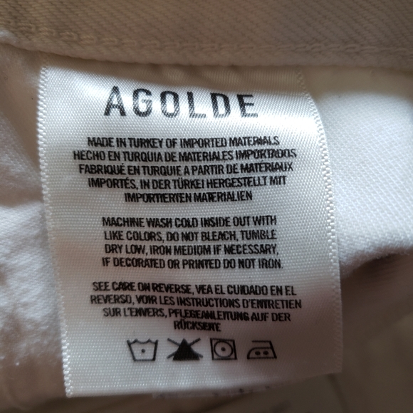 Agolde Tapered Baggy jeans, size 25 - Picture 10 of 10